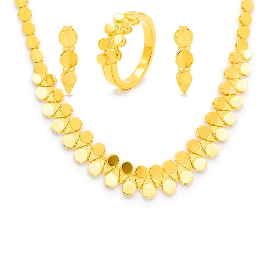 Gold jewellery sets