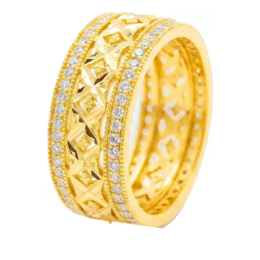 Gold wedding rings