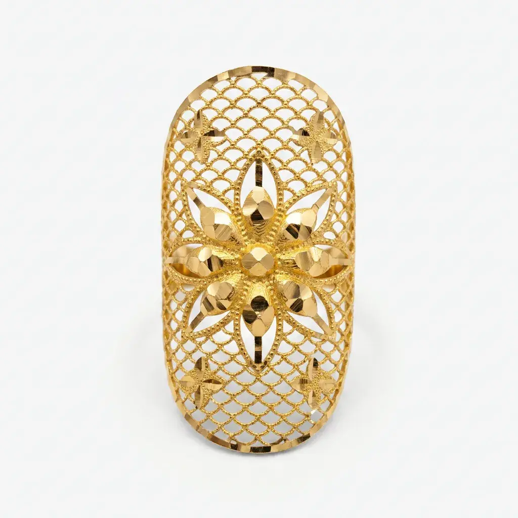 Crown Flower Ring
