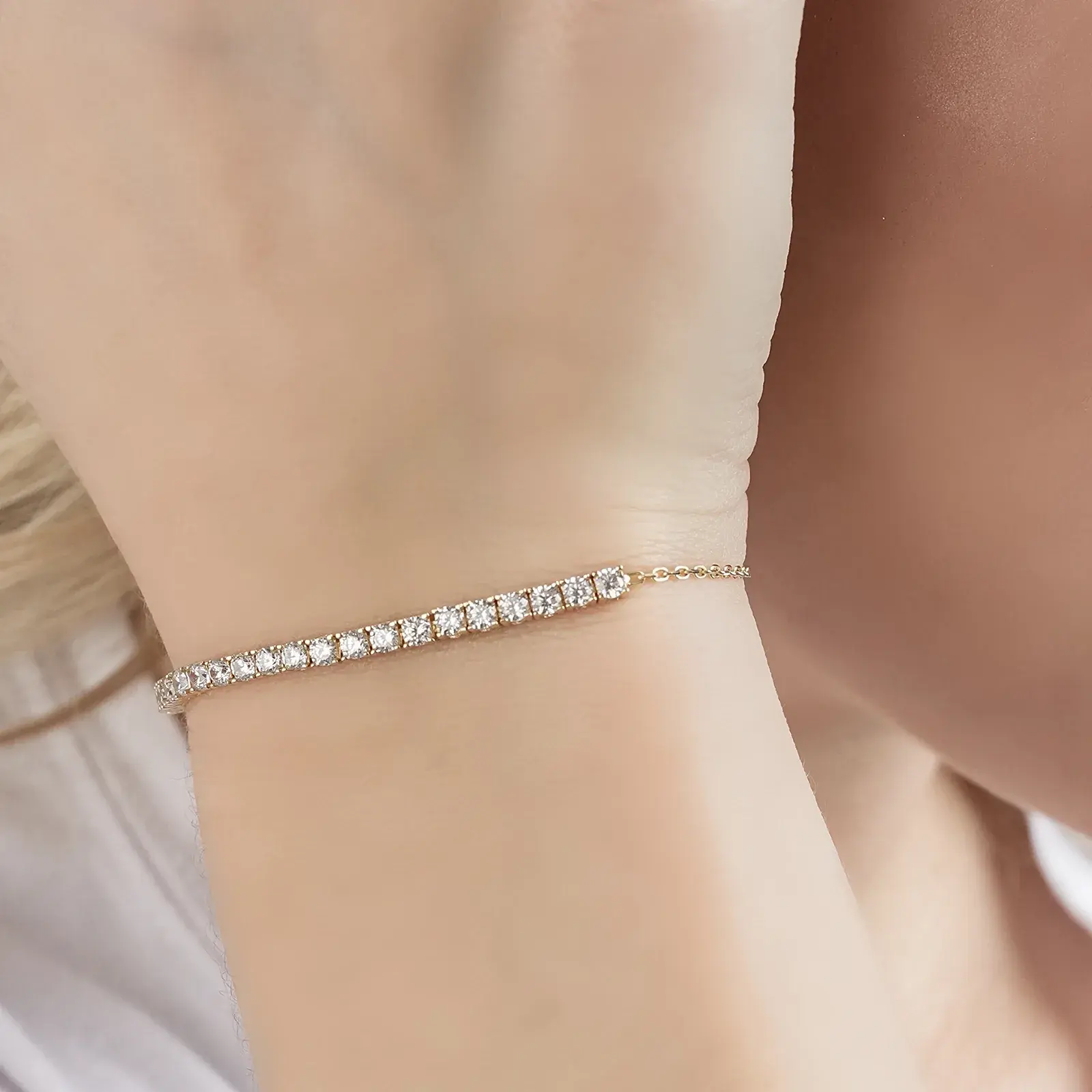 Tennis Bar Bracelet — 3