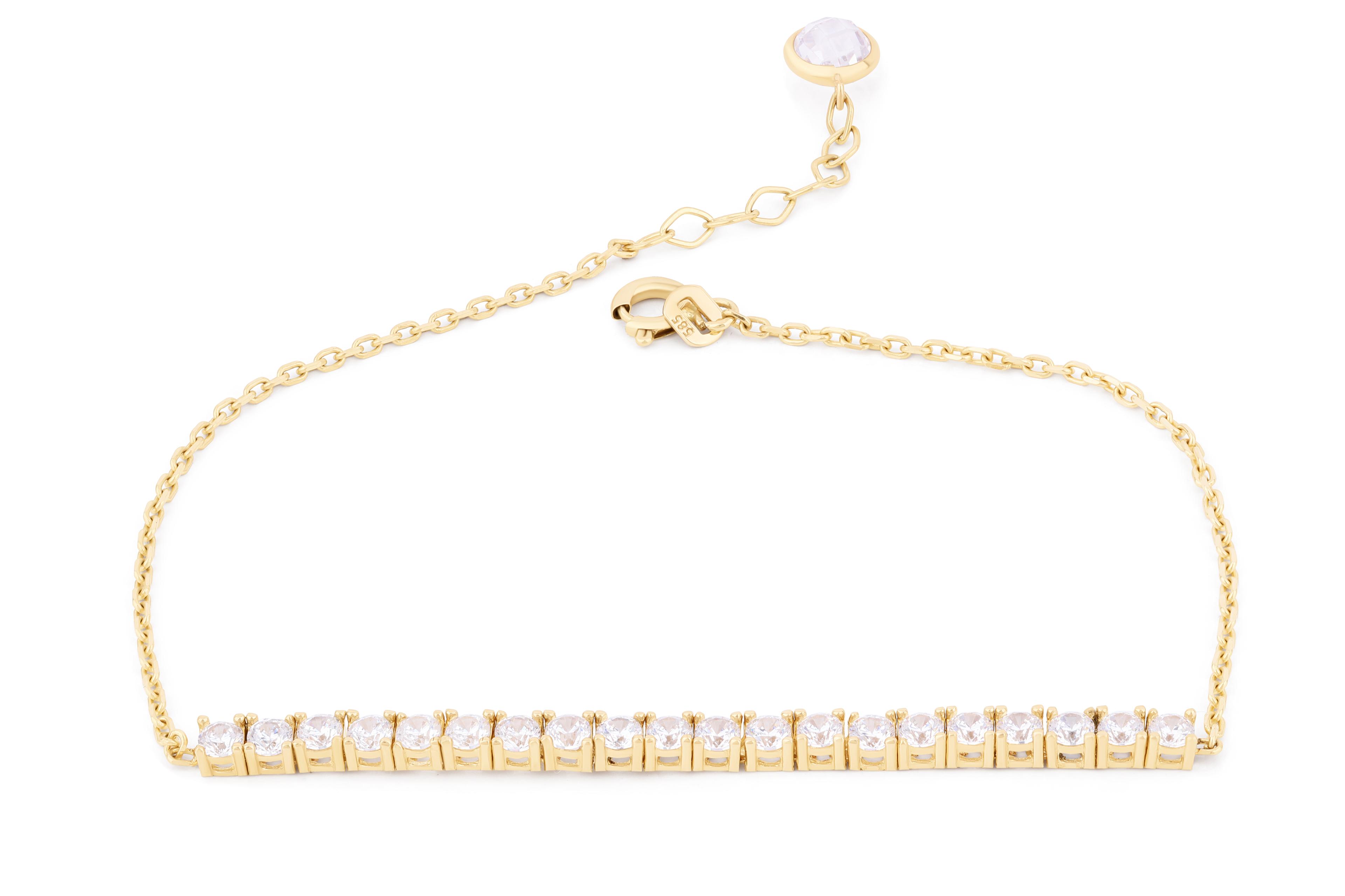 Tennis Bar Bracelet