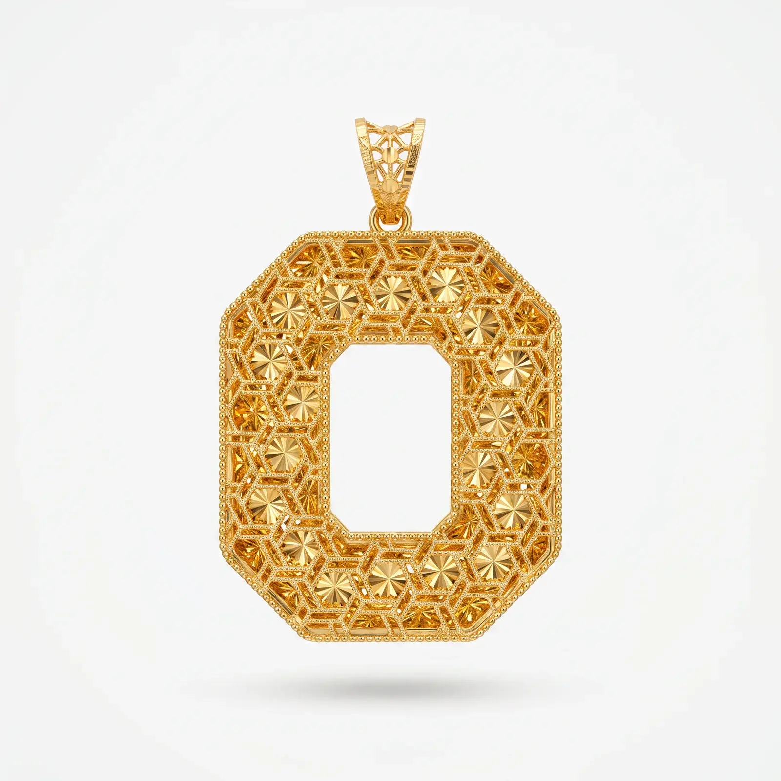 Octagon Frame Pendant