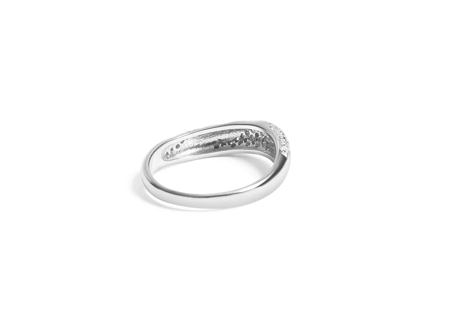 Lattice Pavé Band — 5