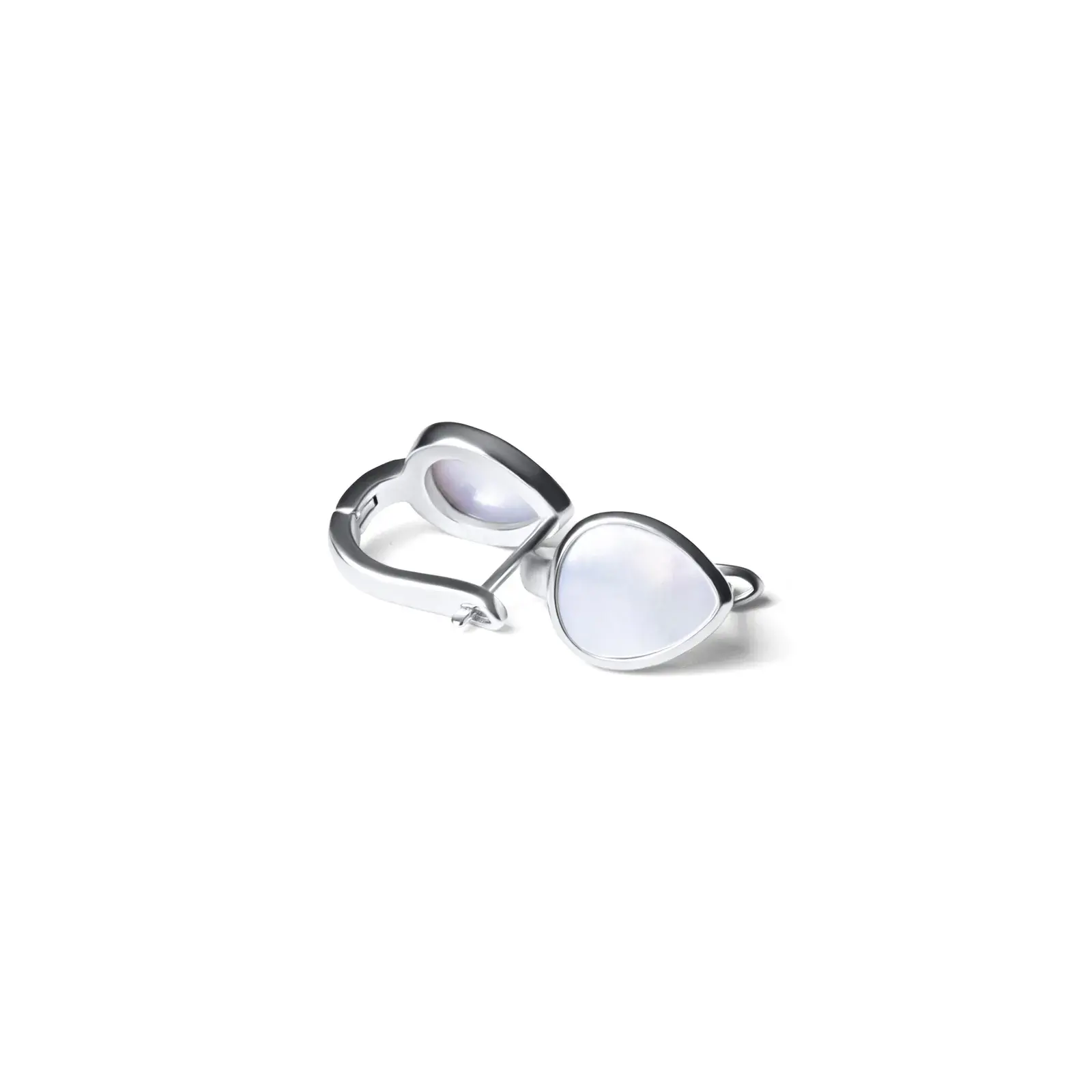 Mother-of-Pearl Teardrop Earrings — 7