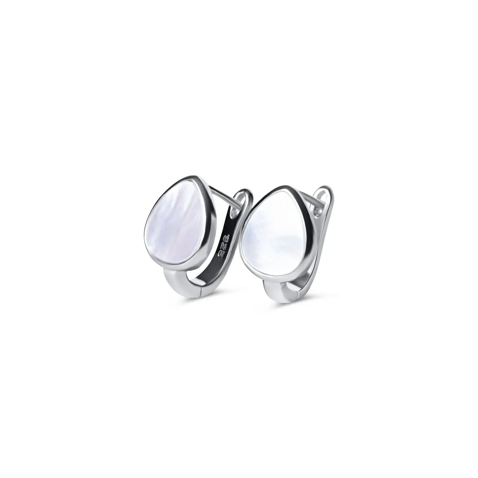 Mother-of-Pearl Teardrop Earrings