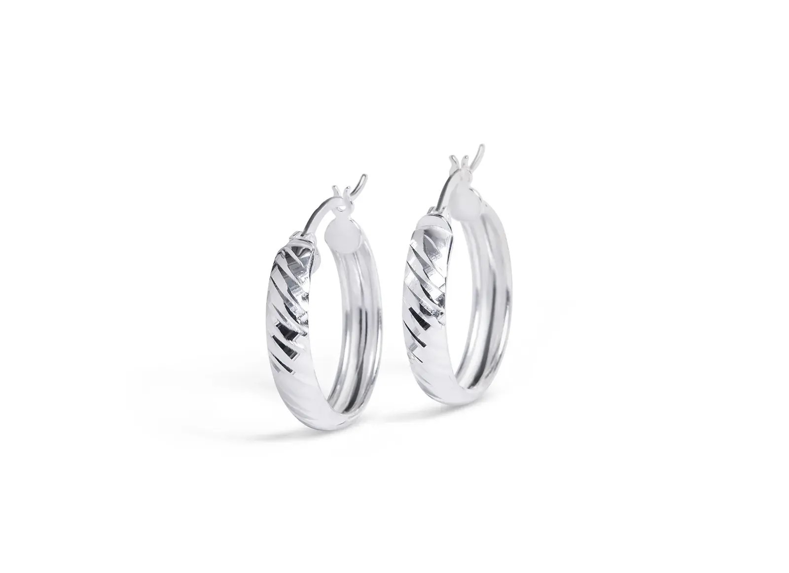 Rope-Twist Hoop Earrings — 4