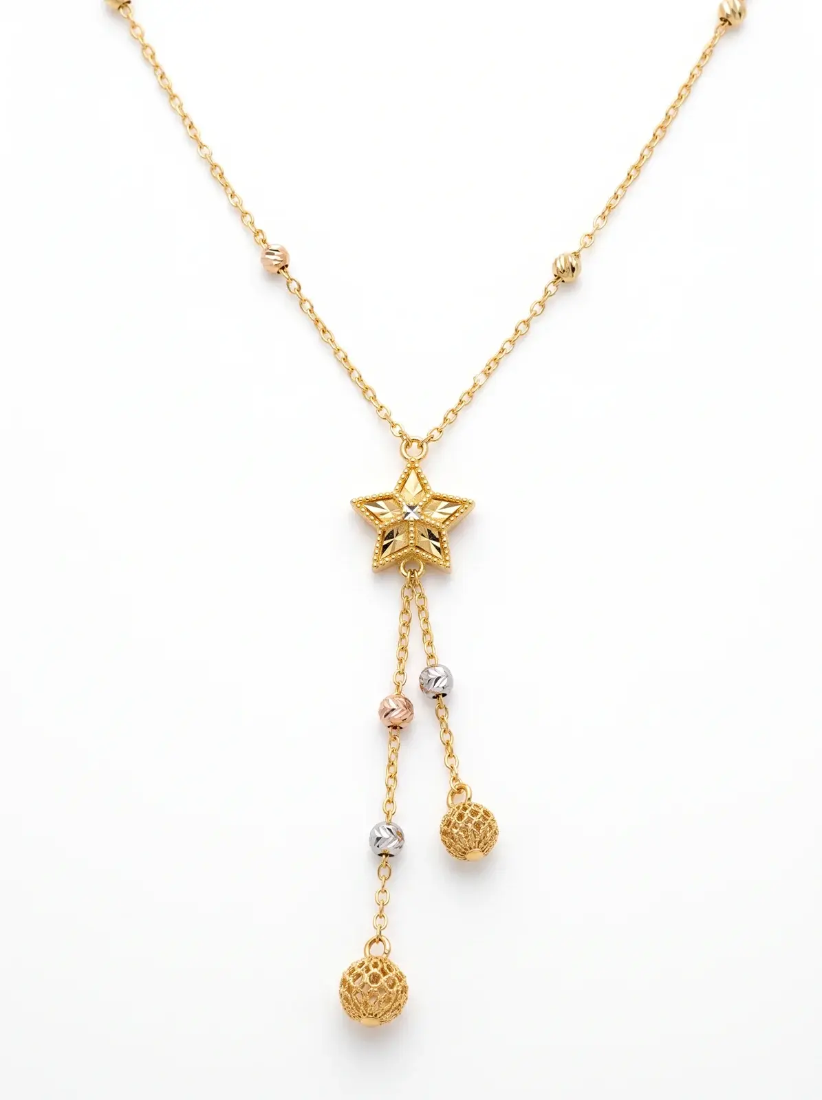 Star Drop Necklace