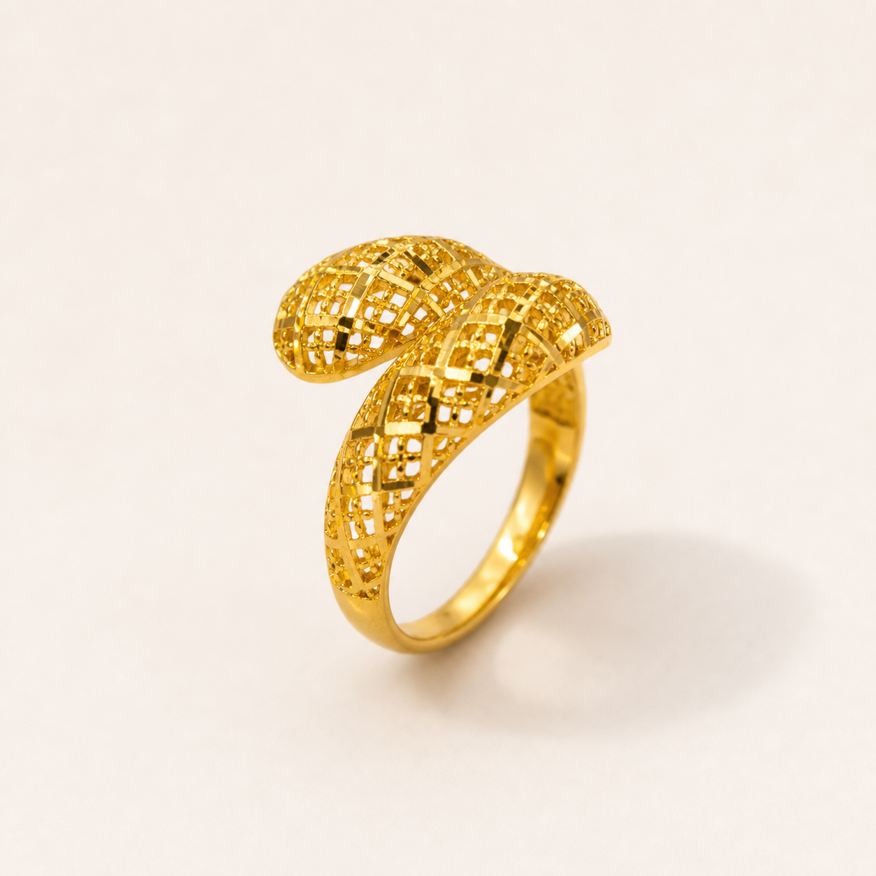 Openwork Bangle Ring