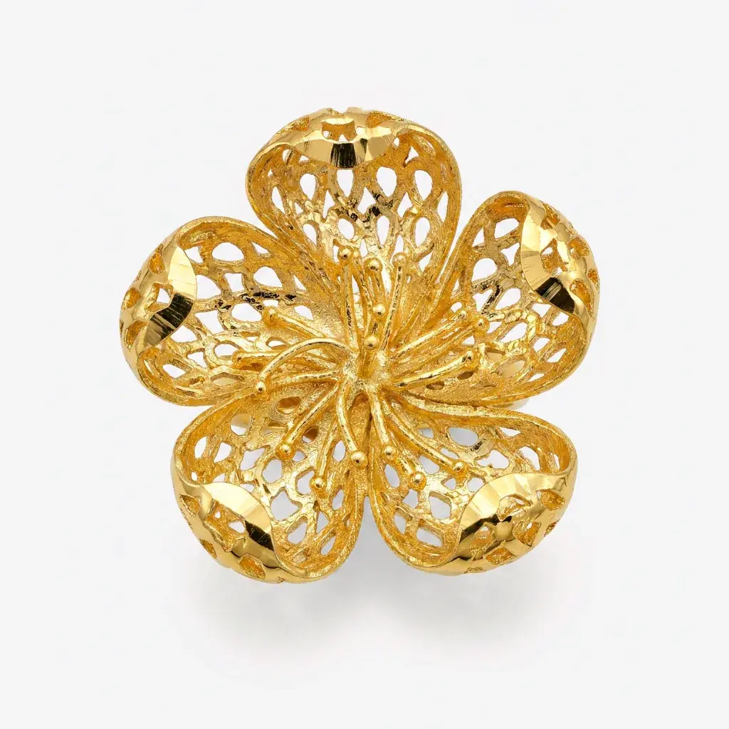 Lace Blossom Ring — 3