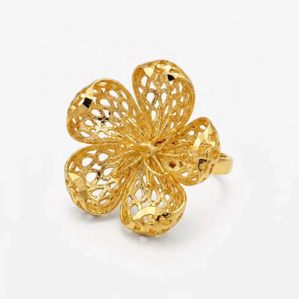 Lace Blossom Ring — 4