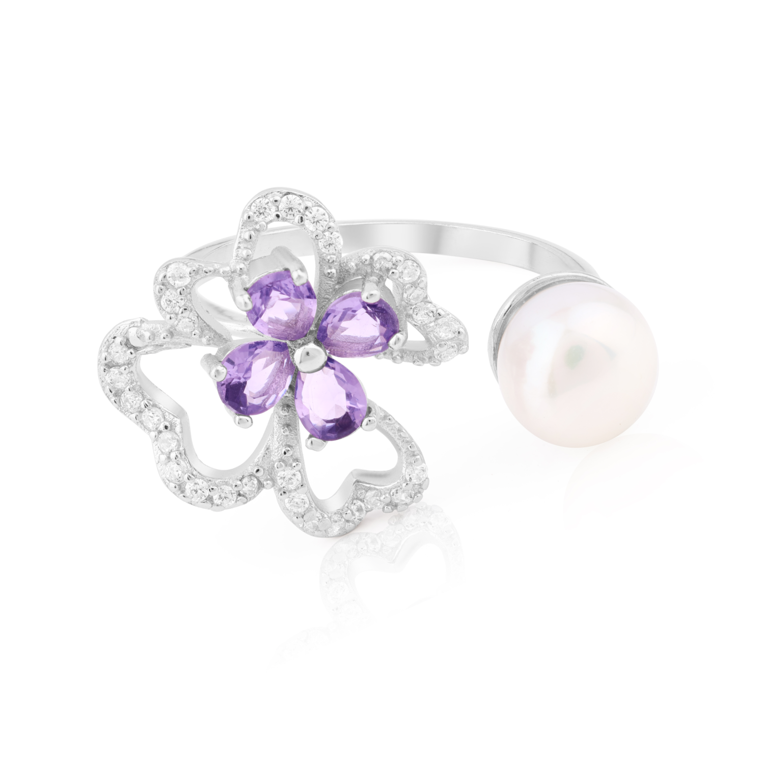 Silver Sterling Ring 14