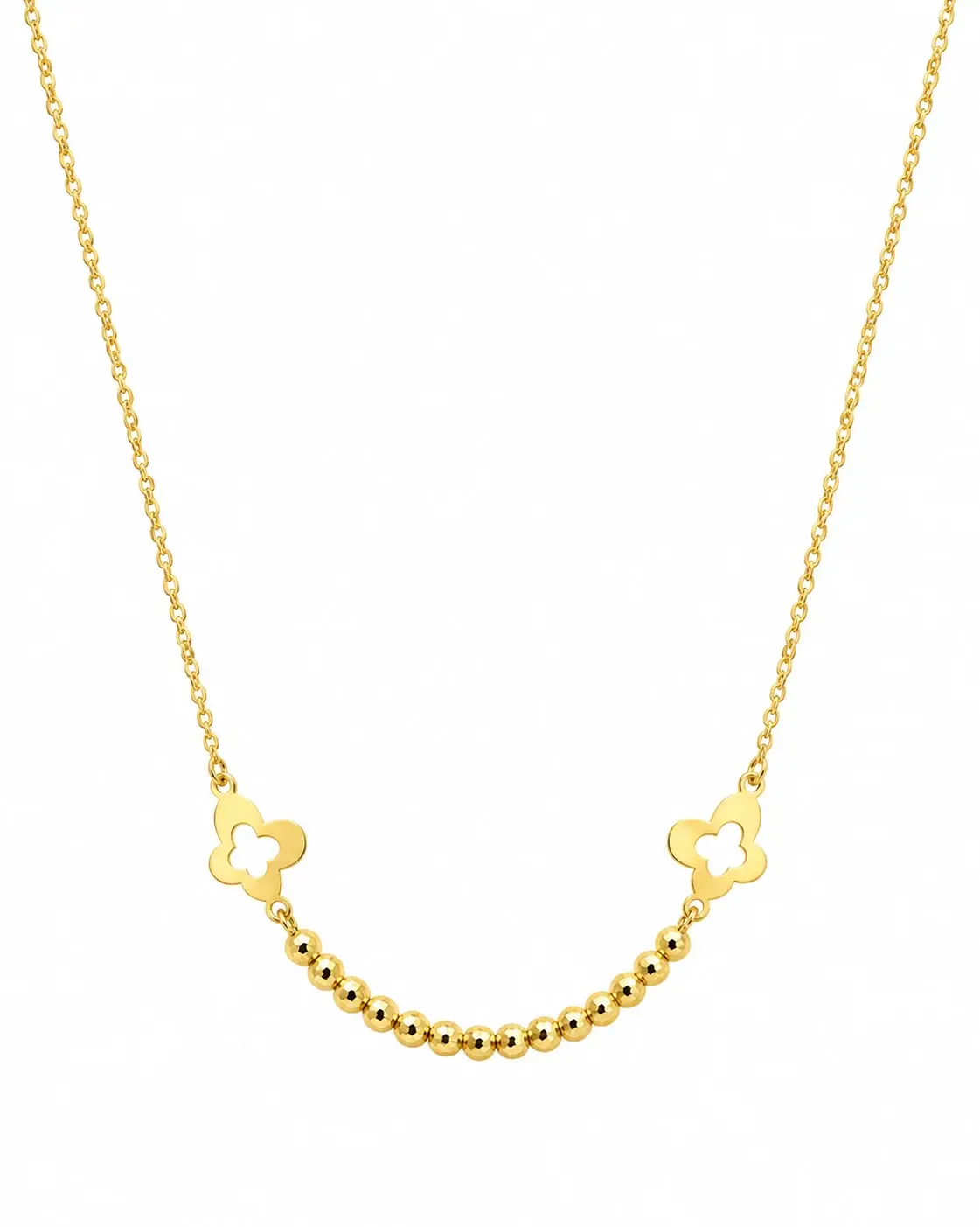 Butterfly Bead Necklace