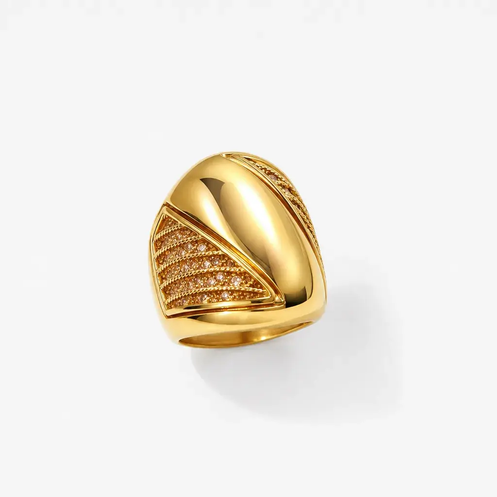 Bombé Rope Ring — 4