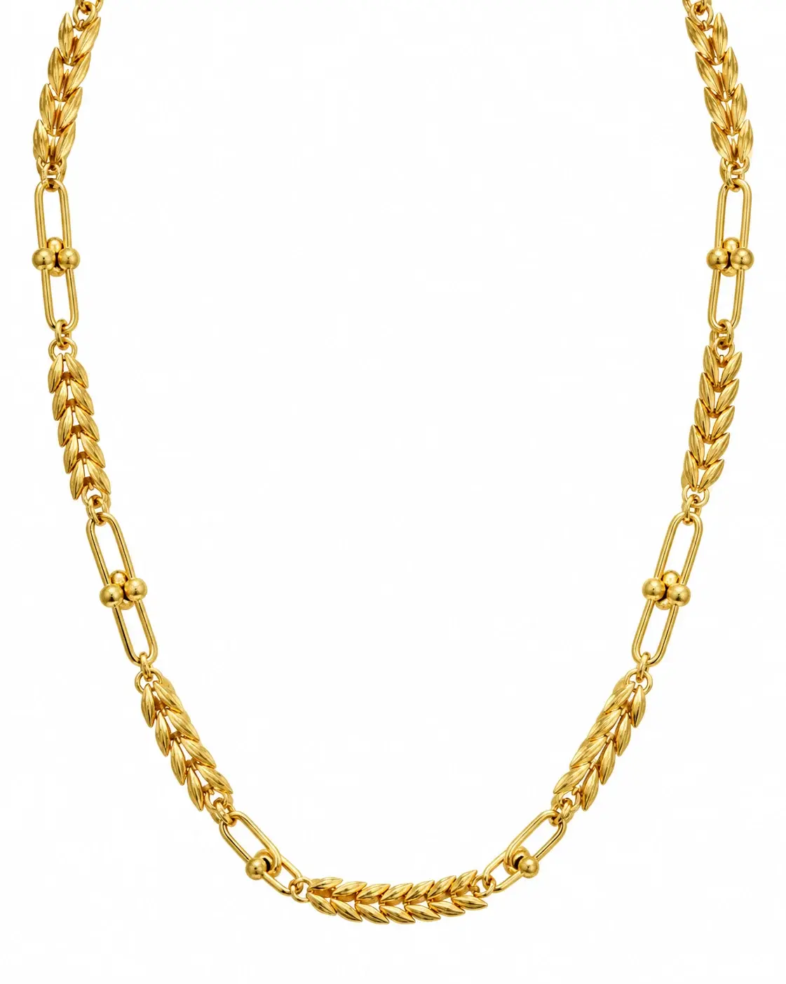 Wheat Link Necklace