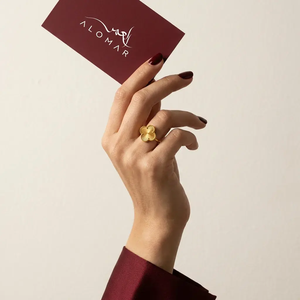 Clover Sunburst Ring — 3