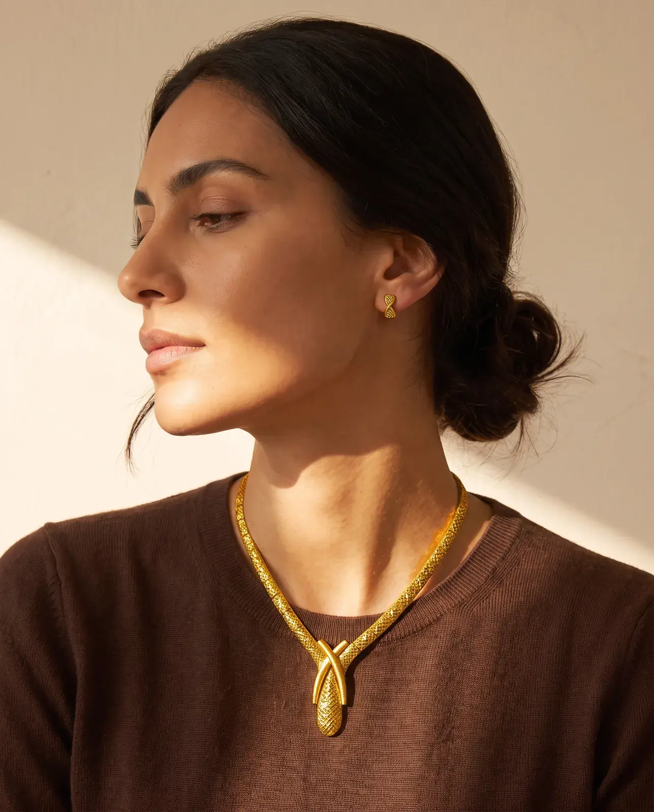 Crossover Teardrop Set — worn