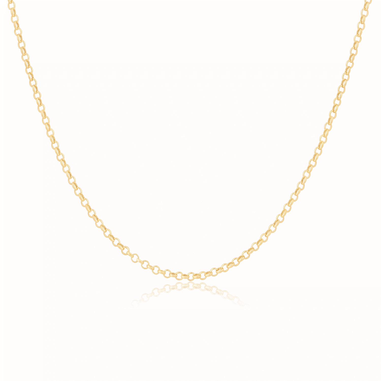Yellow Gold Rolo Chain