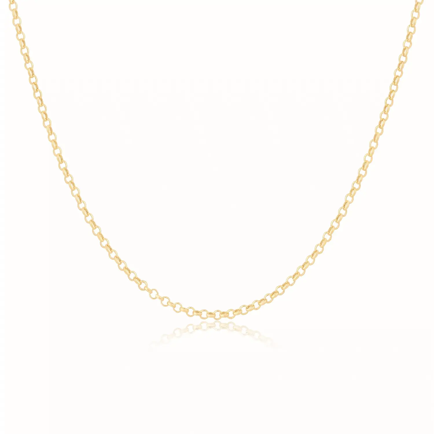 Yellow Gold Rolo Chain
