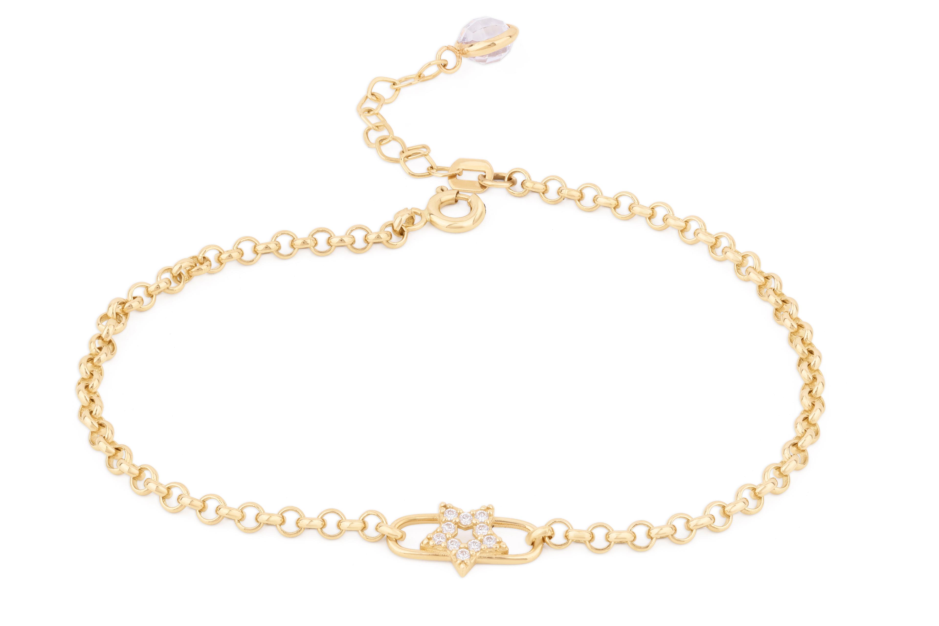 Pavé Star Link Bracelet