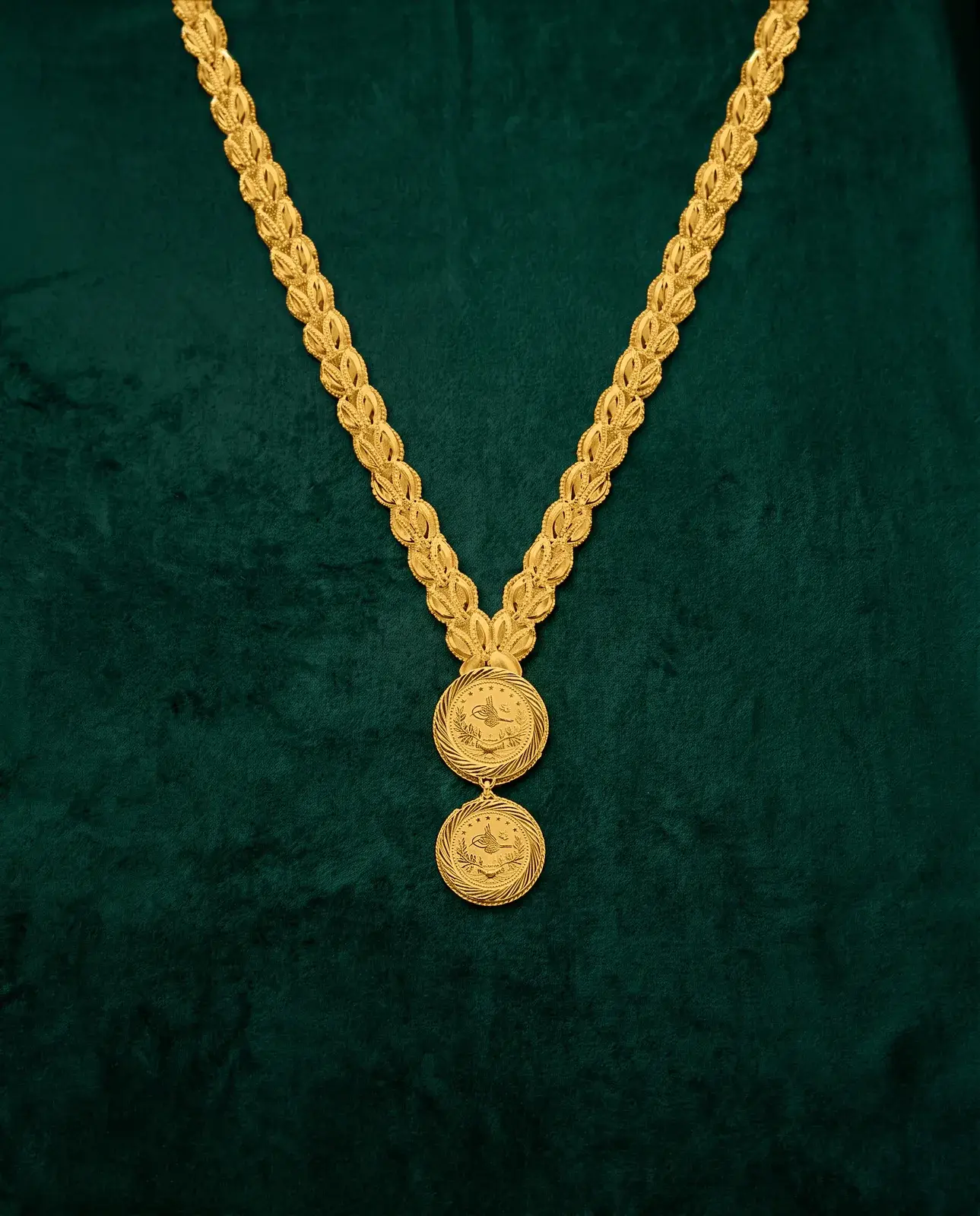 Wheat Chain Rashadi Coin Set — 5