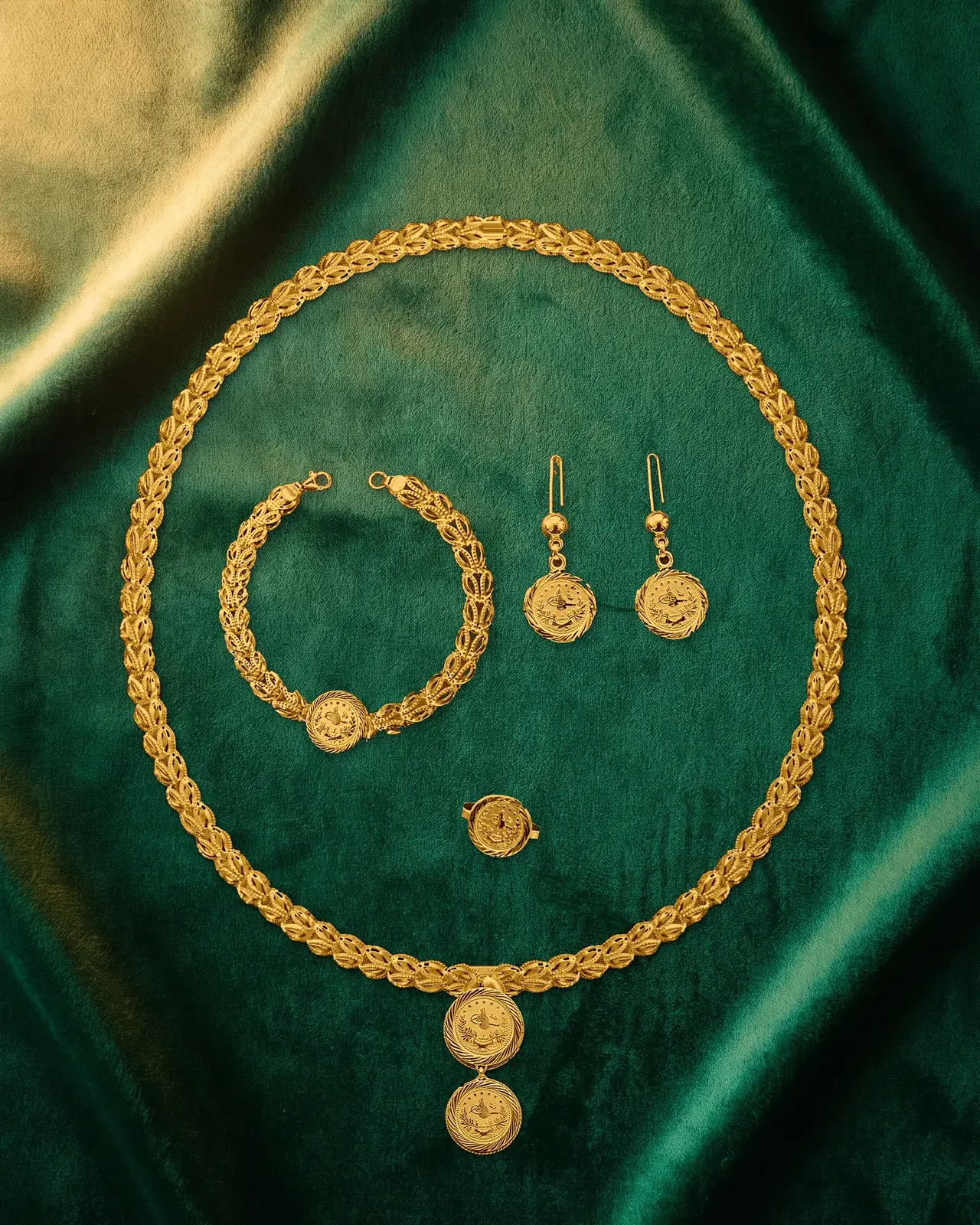 Wheat Chain Rashadi Coin Set — 2