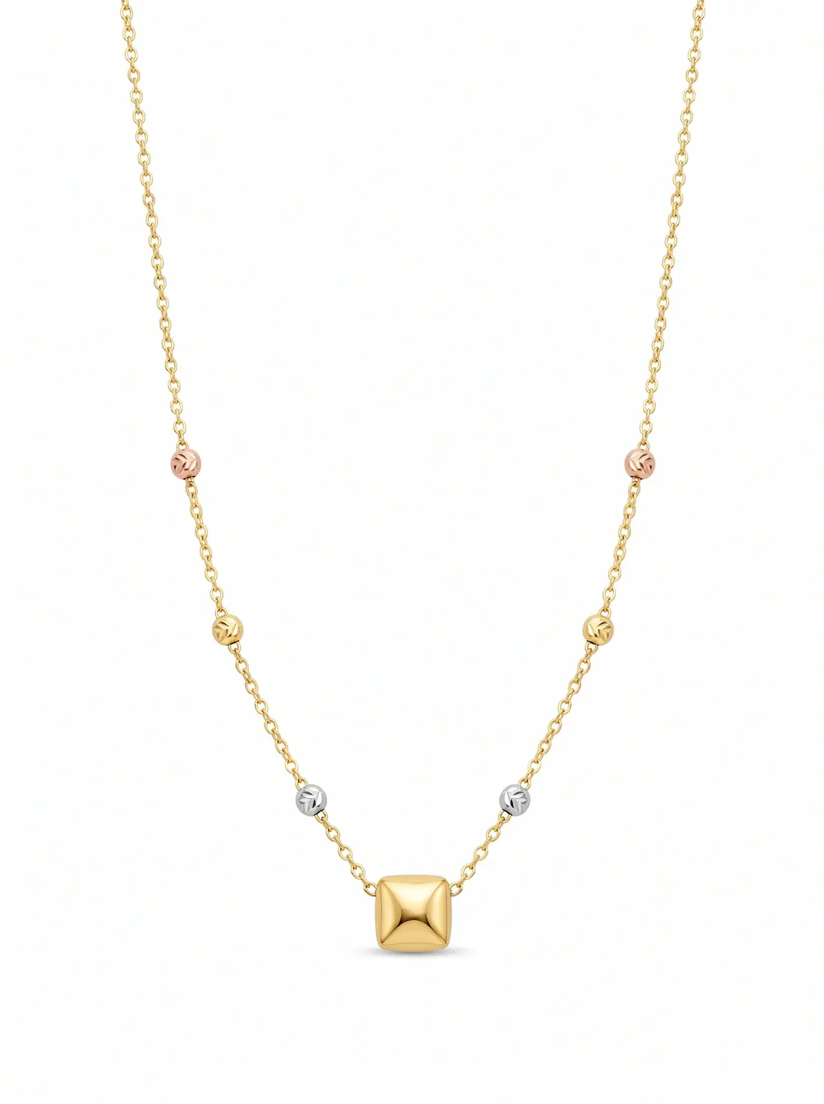 Square Pendant Necklace