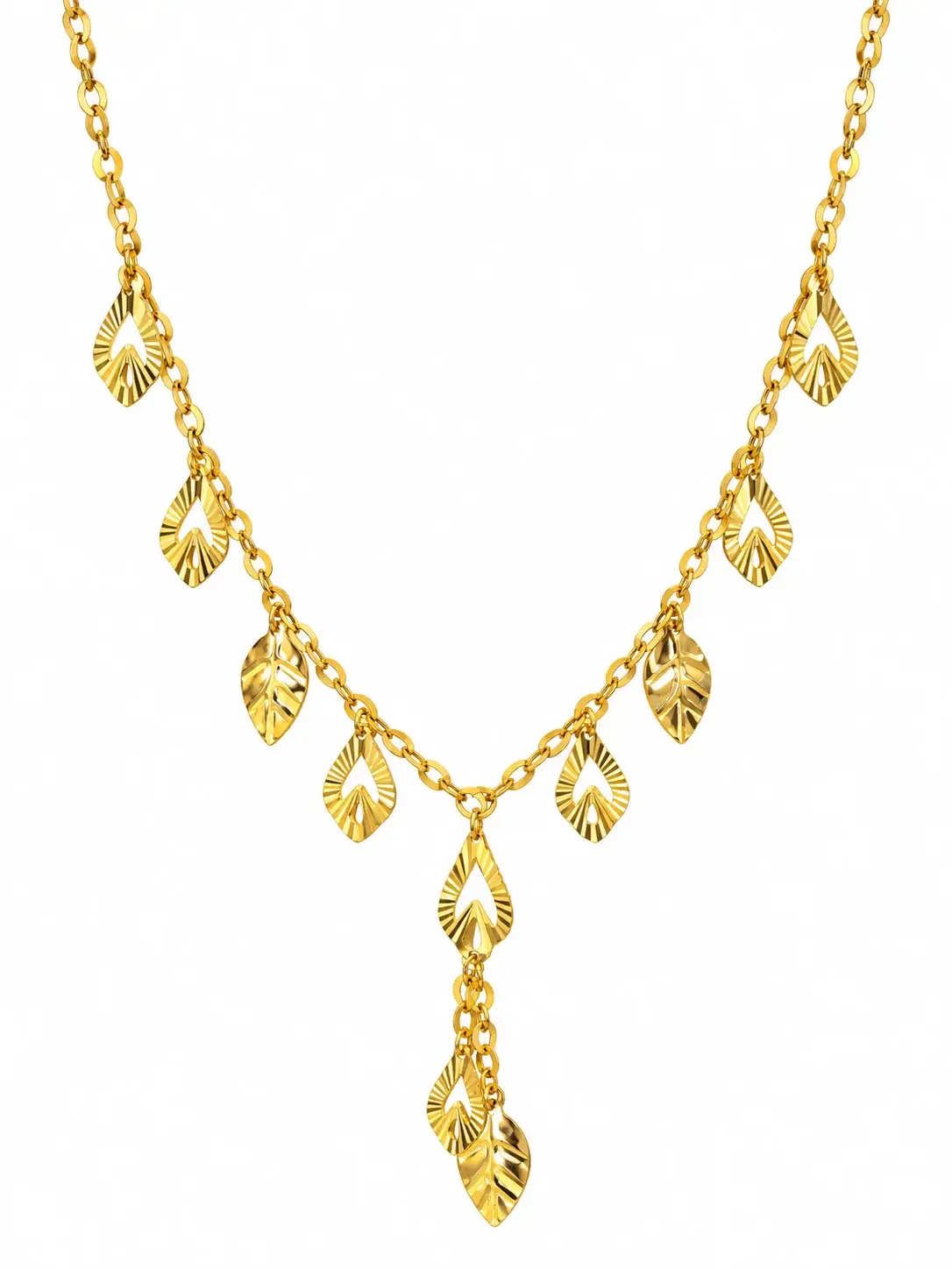 Leaf Charm Necklace