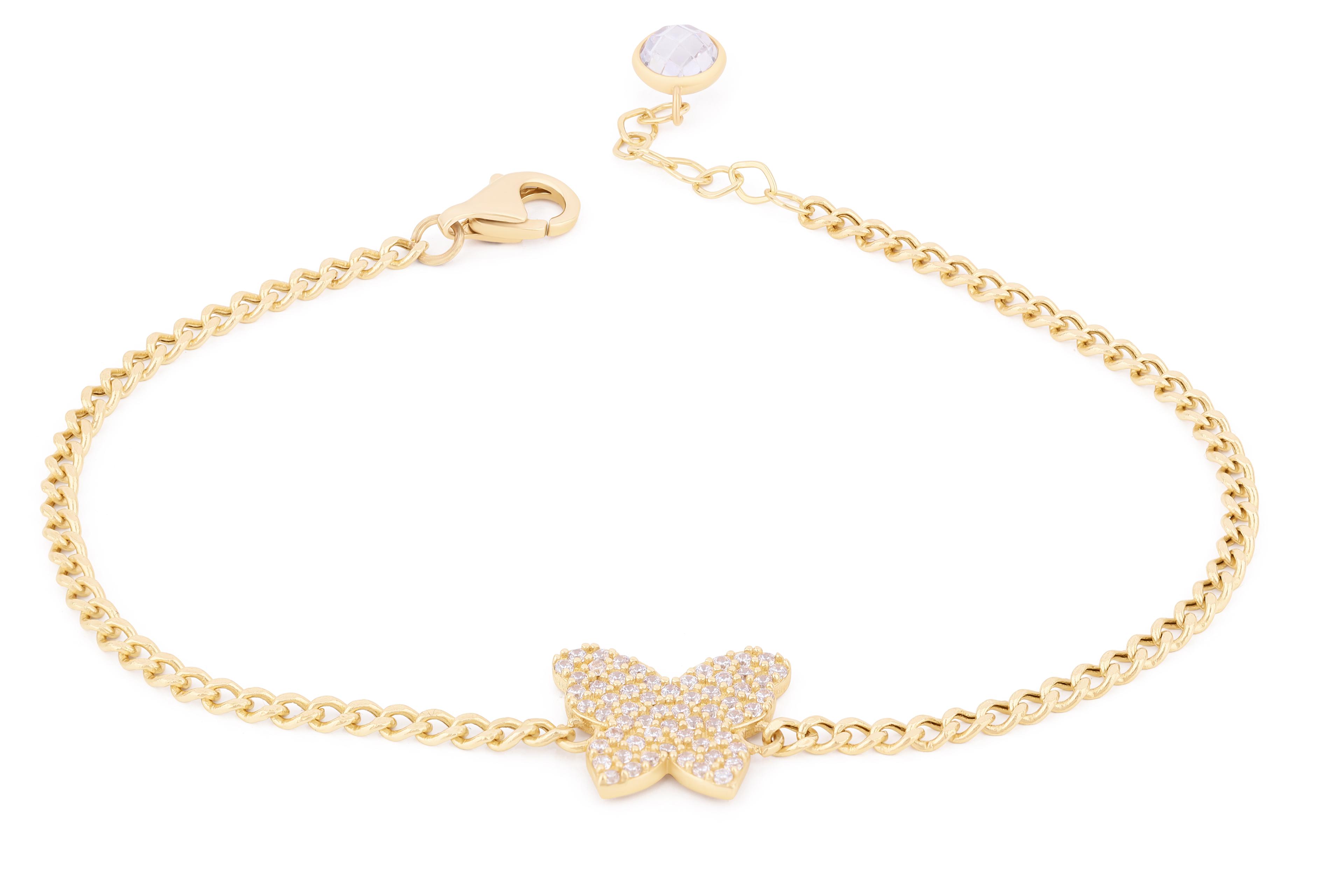Pavé Butterfly Bracelet