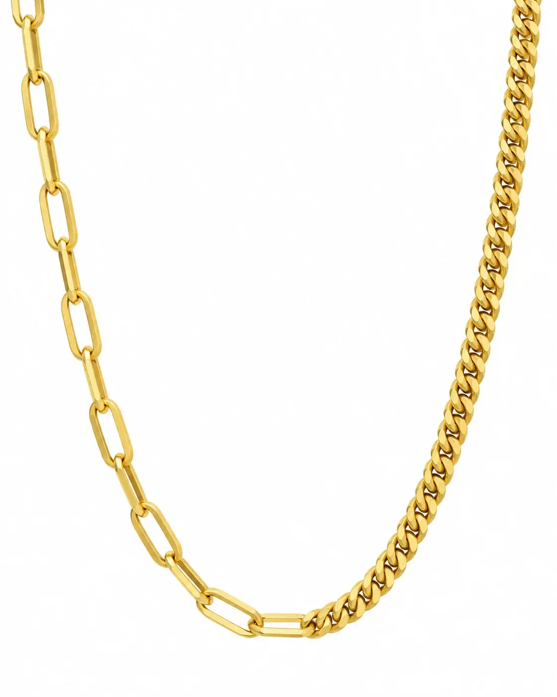 Paperclip Curb Necklace
