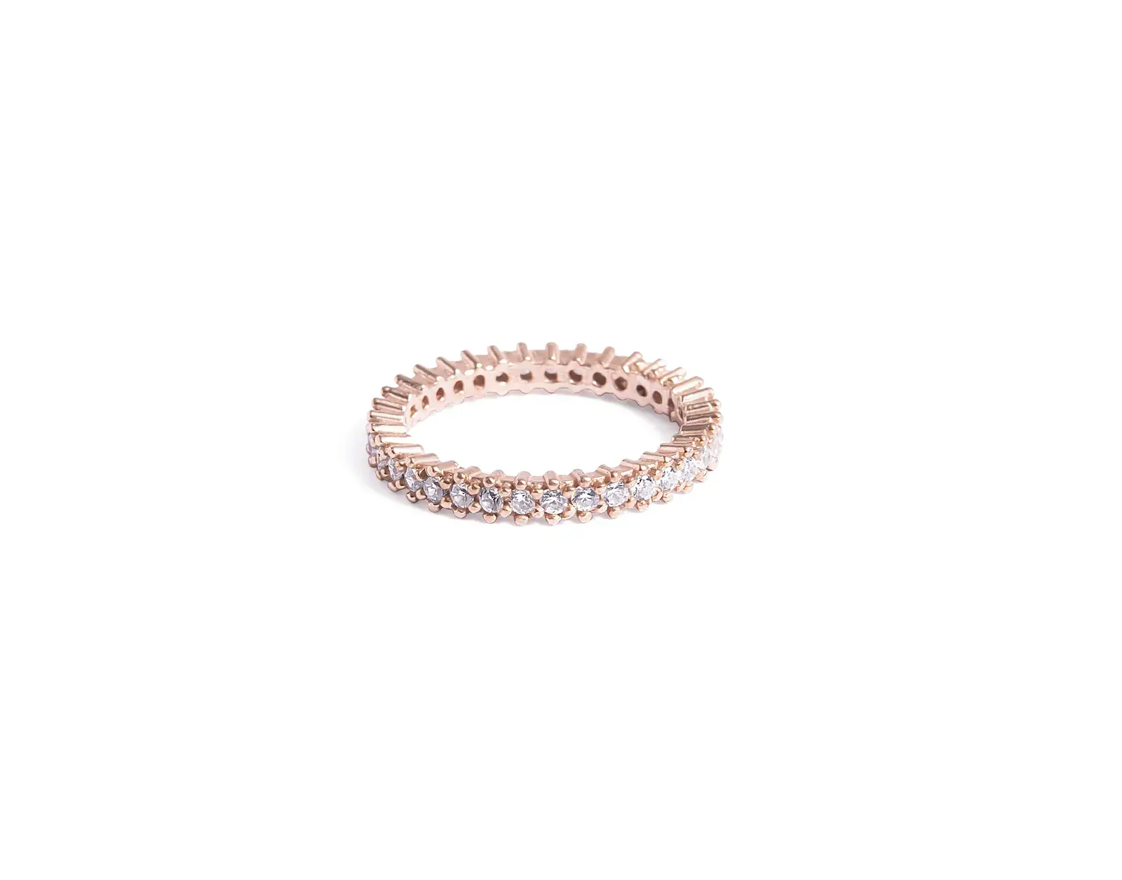 Slim Eternity Band · Rose