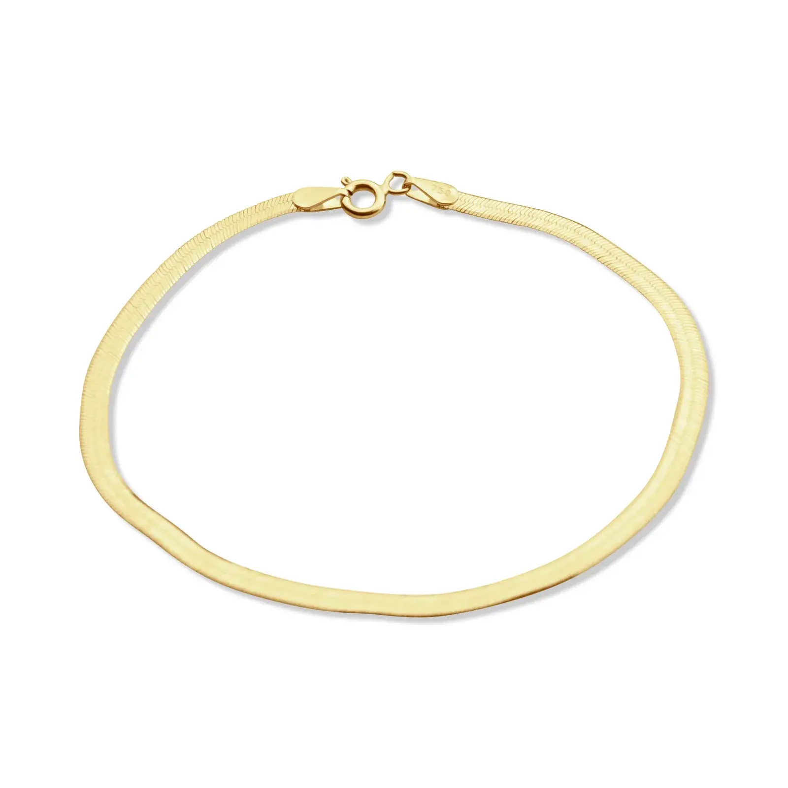 Herringbone Chain Bracelet — 3