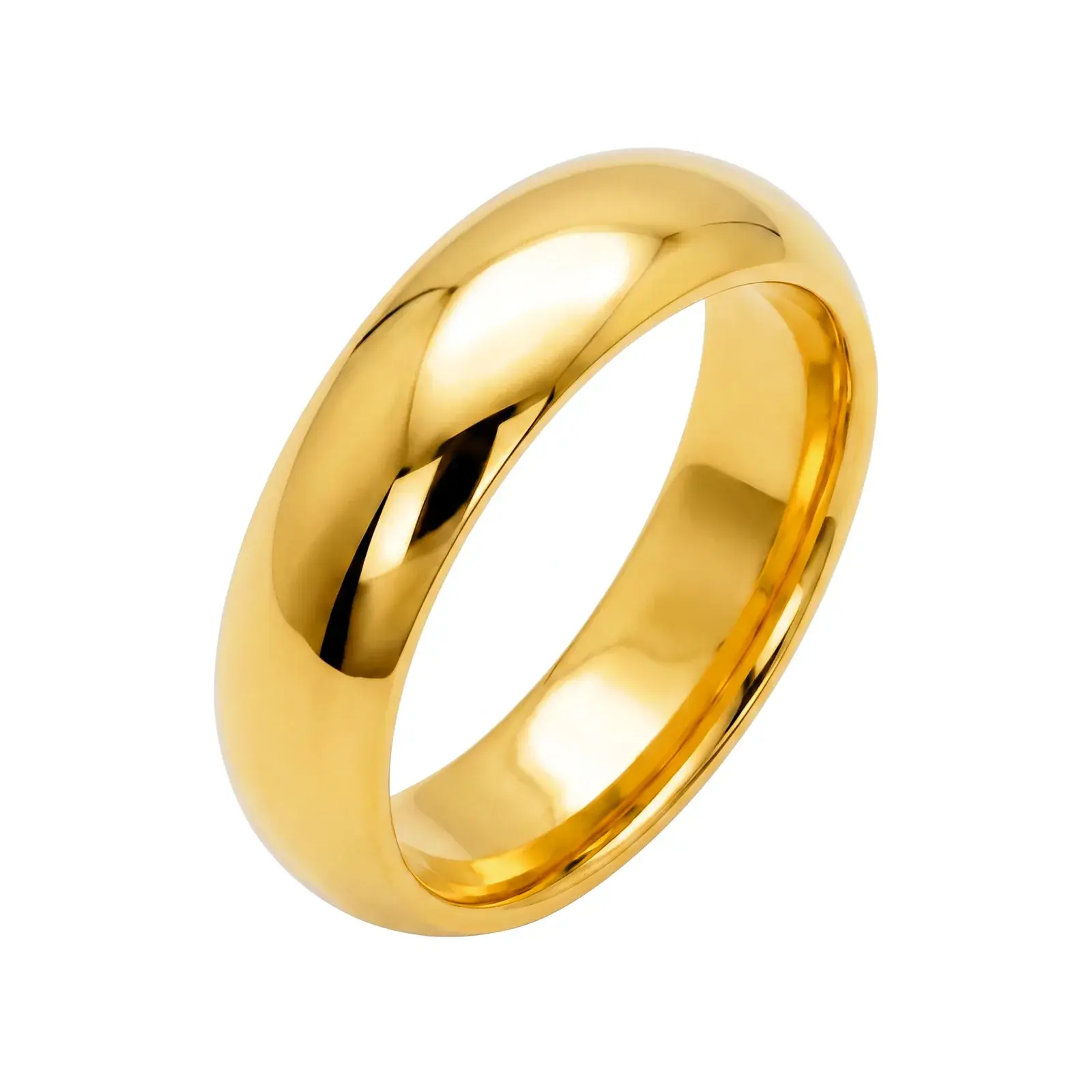 Classic Medium Plain Wedding Ring