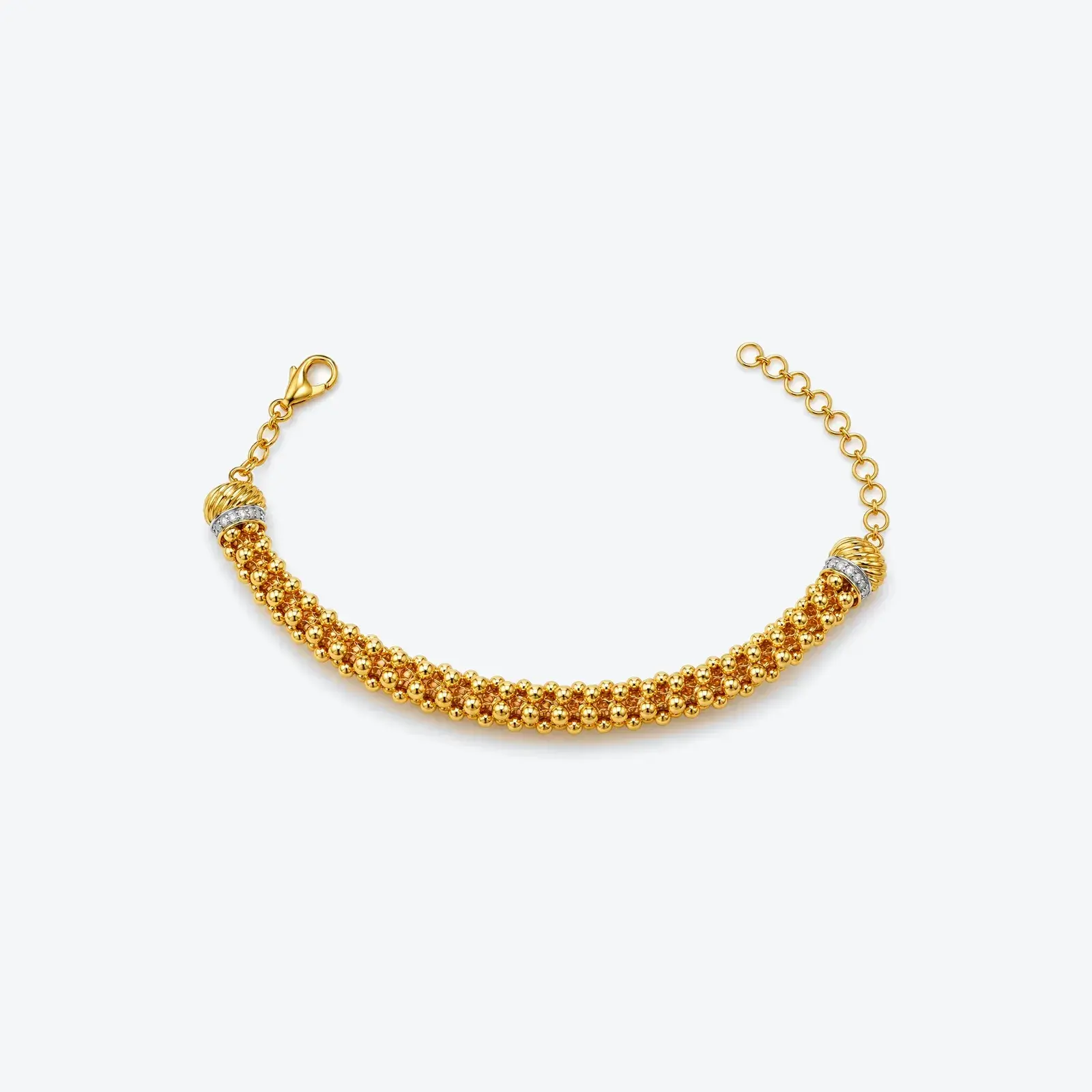 Ball Beaded Chain Bracelet