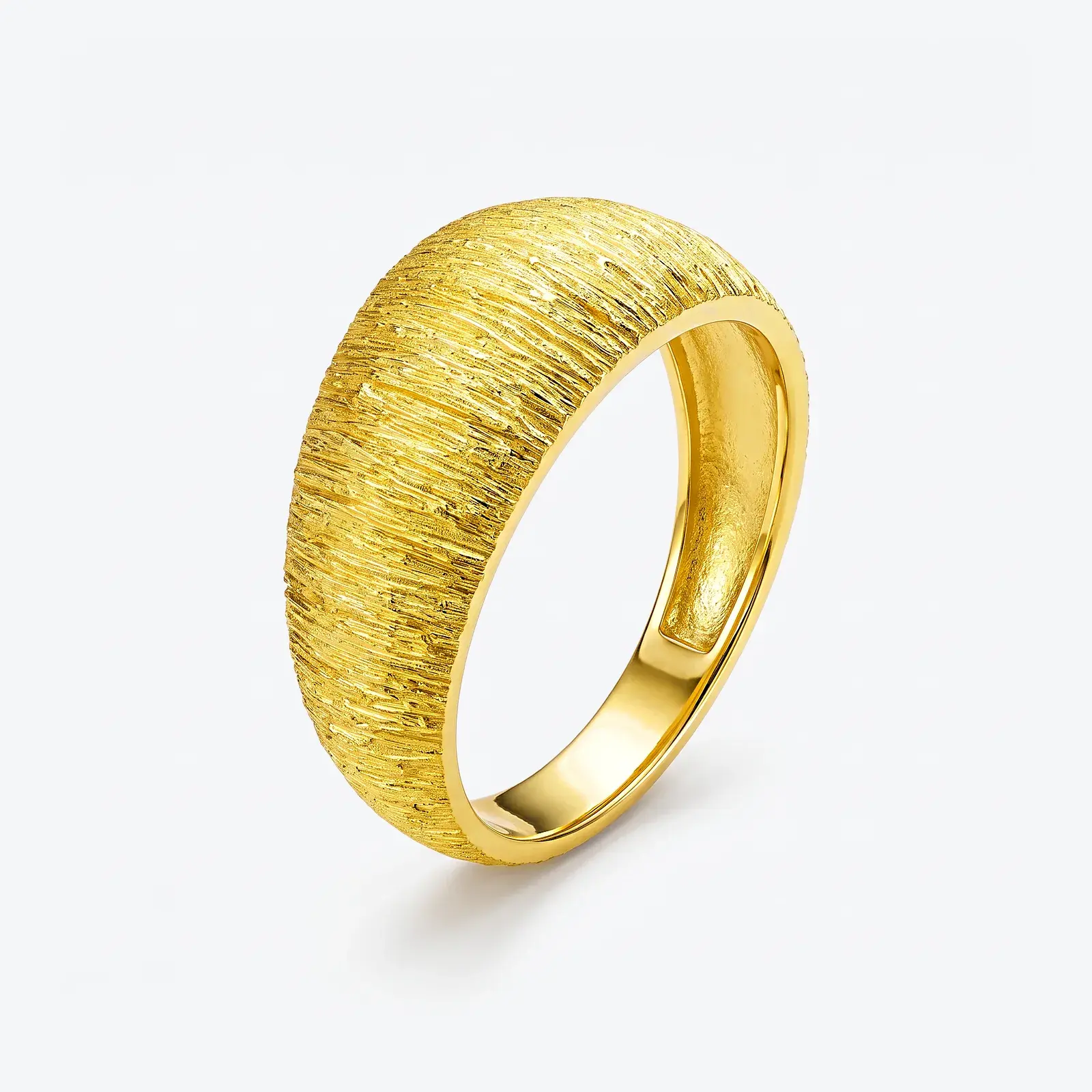 Bark Dome Ring