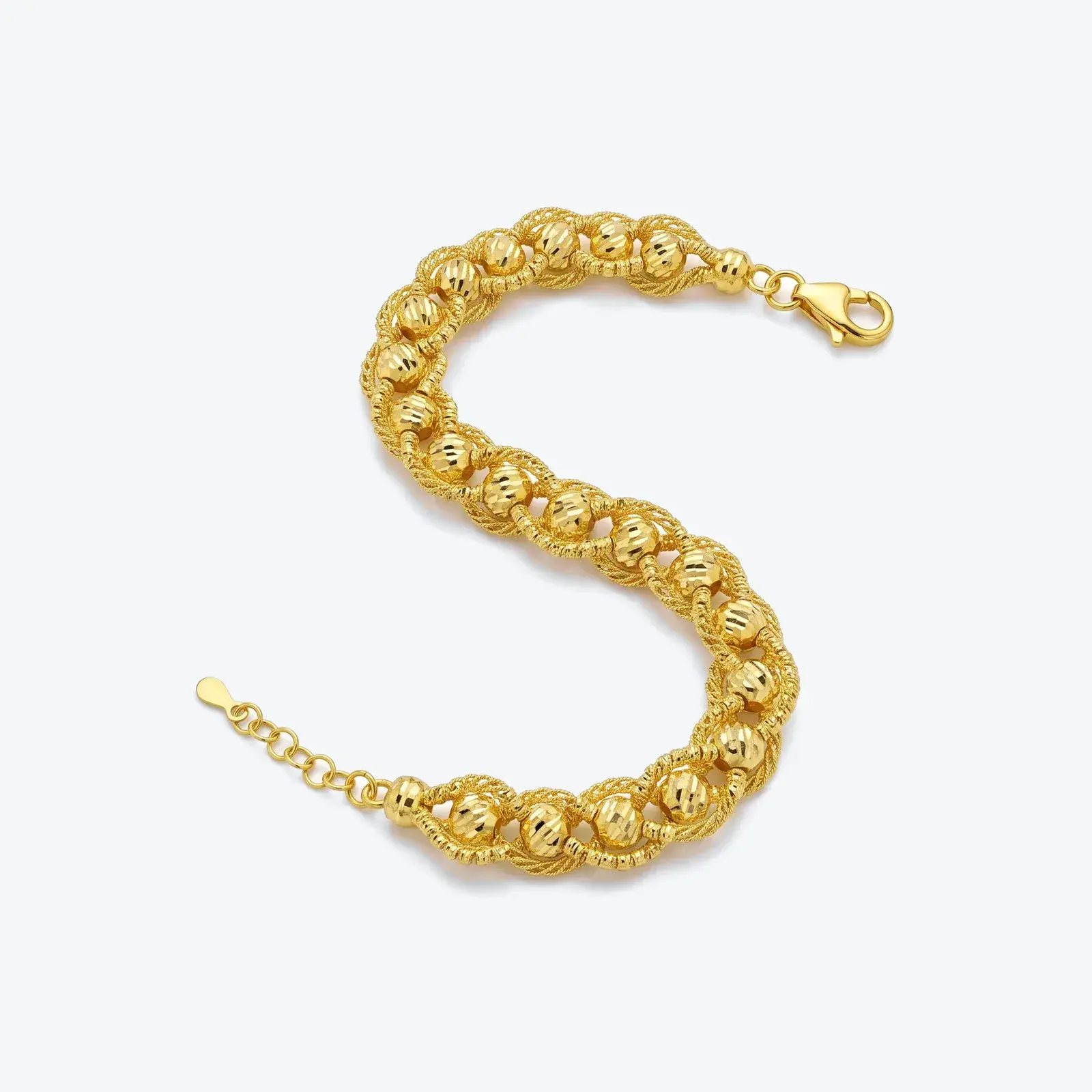 Braided Bead Bracelet