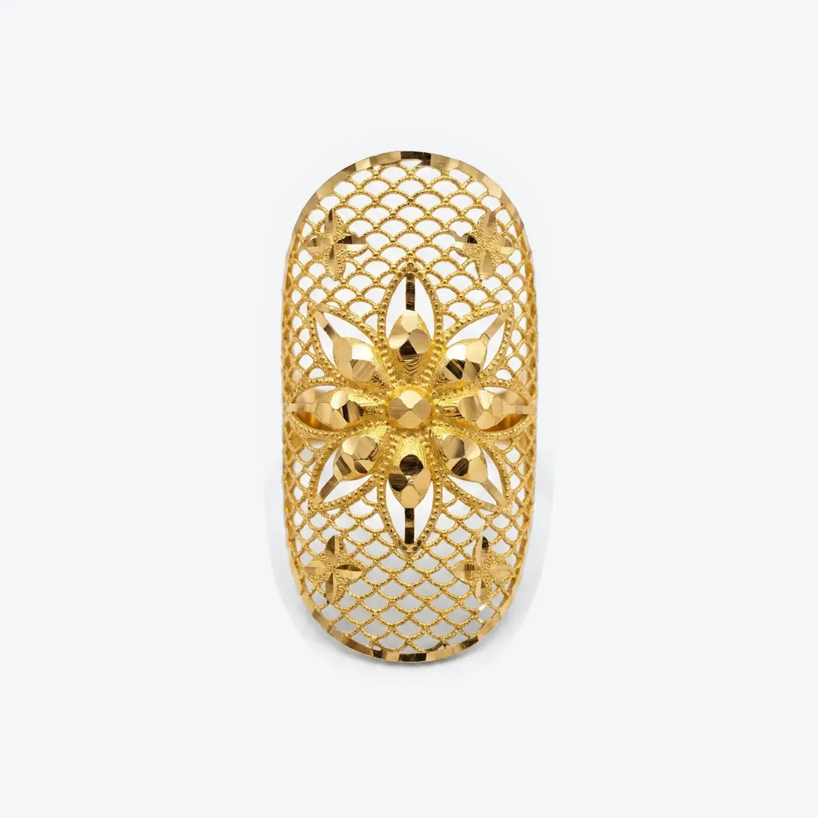 Crown Flower Ring