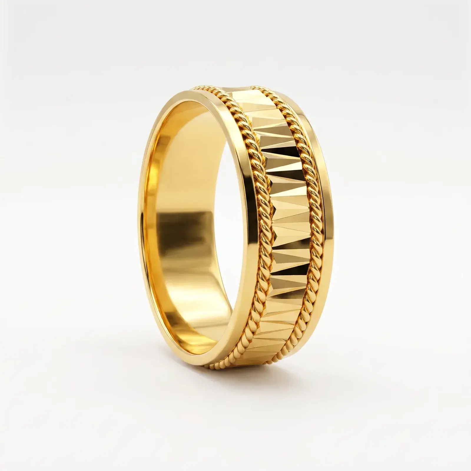 Crown Line Wedding Ring