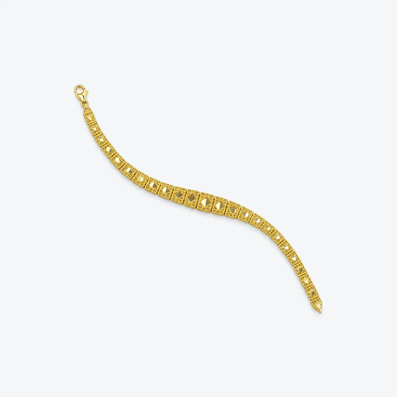 Diamond Lattice Bracelet