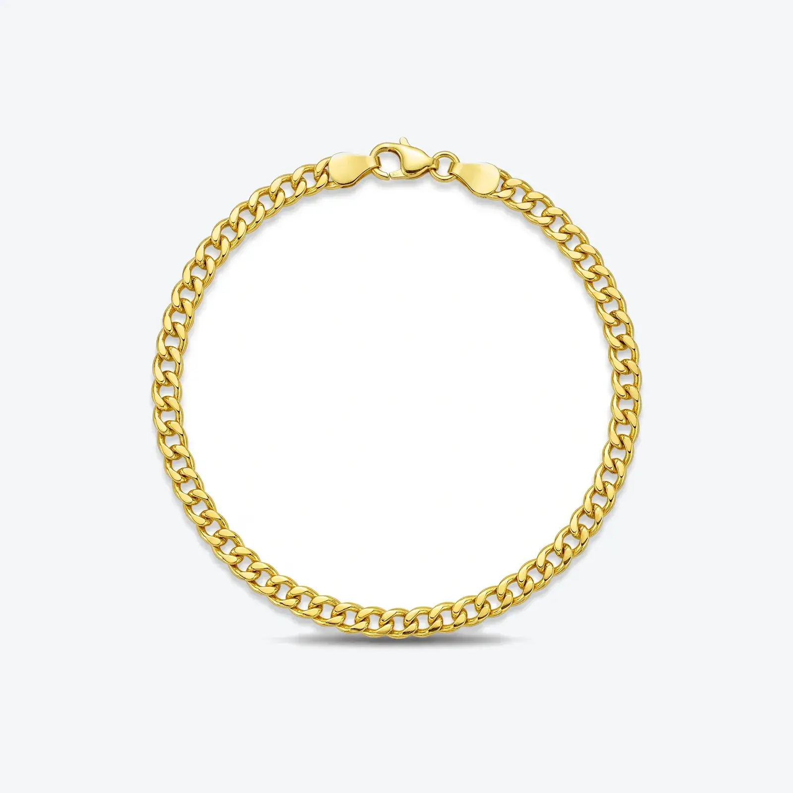 Fine Curb Chain Bracelet