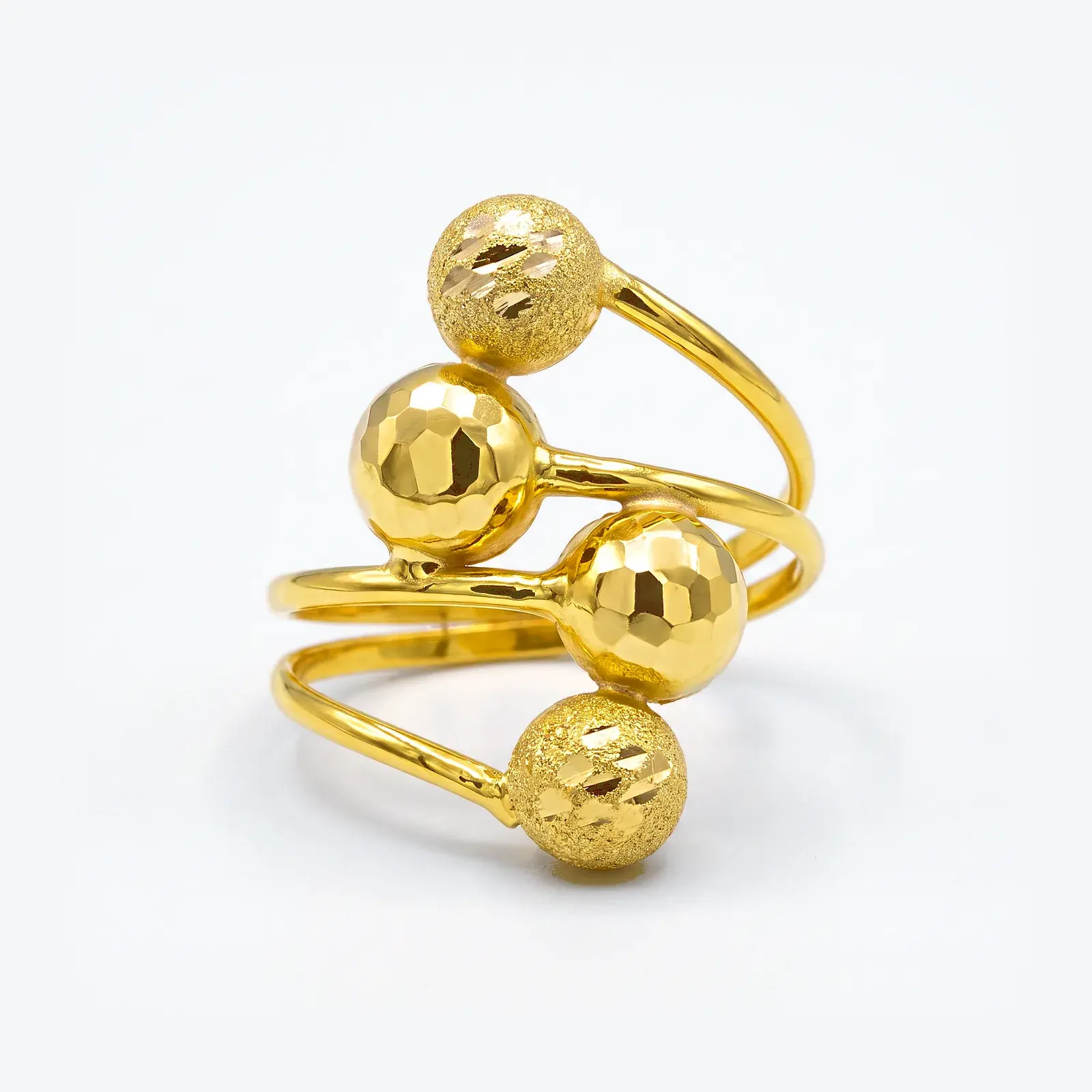 Four-Bead Bypass Ring