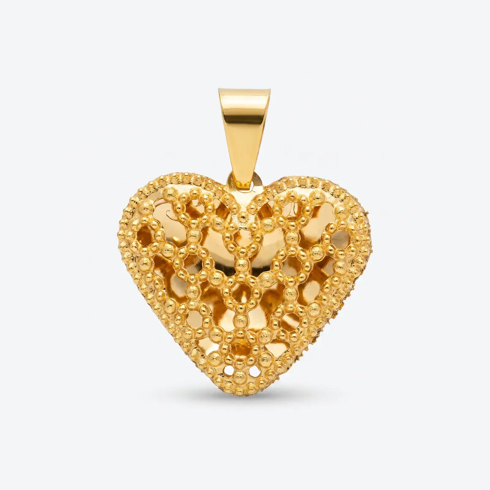 Filigree Heart Pendant