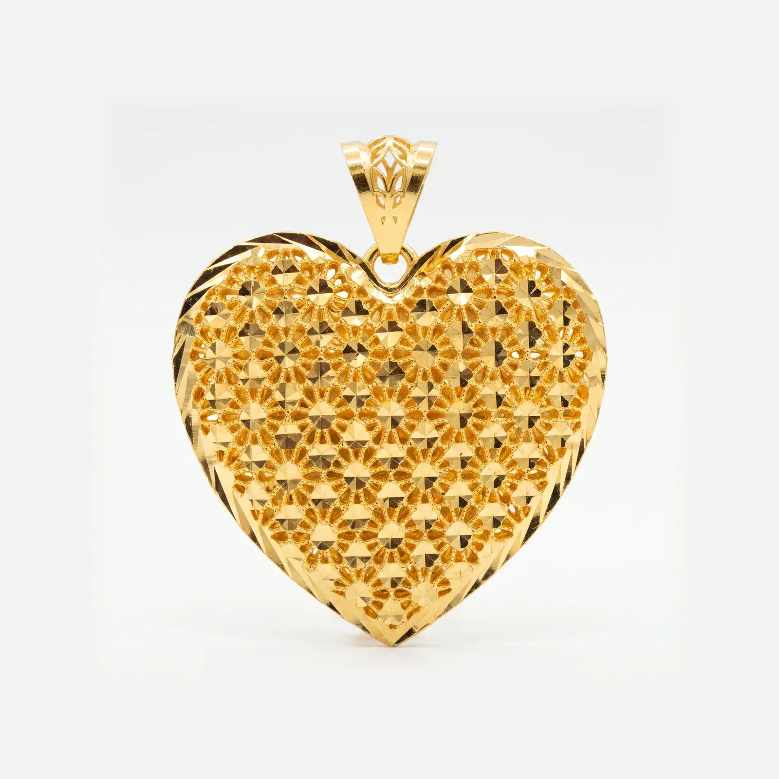 Heart Mesh Pendant