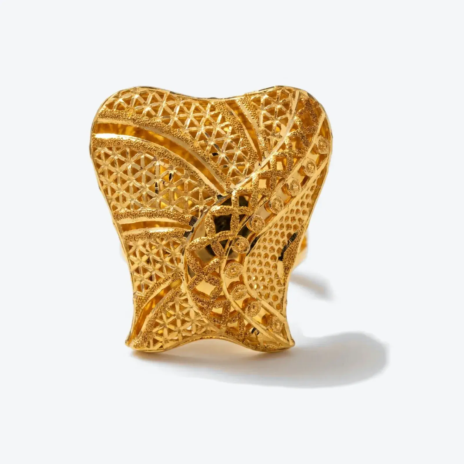 Khaleeji Filigree Ring