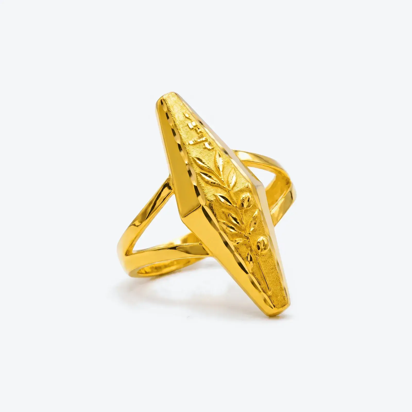 Olive Statement Ring