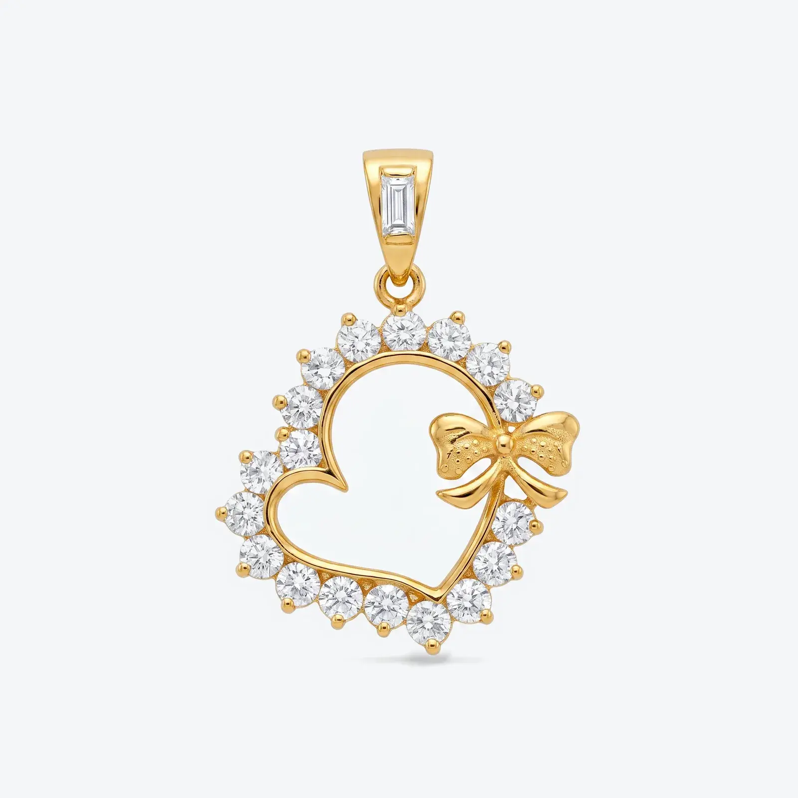 Openwork Heart Pendant