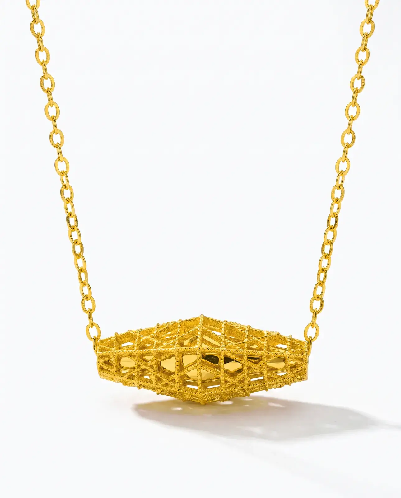 Openwork Olive Necklace