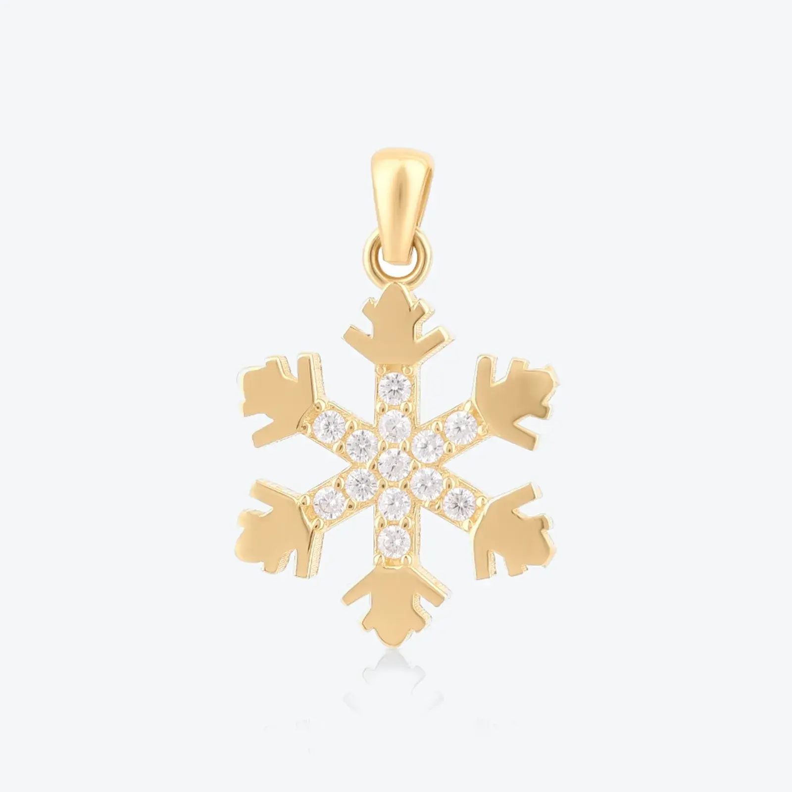 Pavé Snowflake Charm