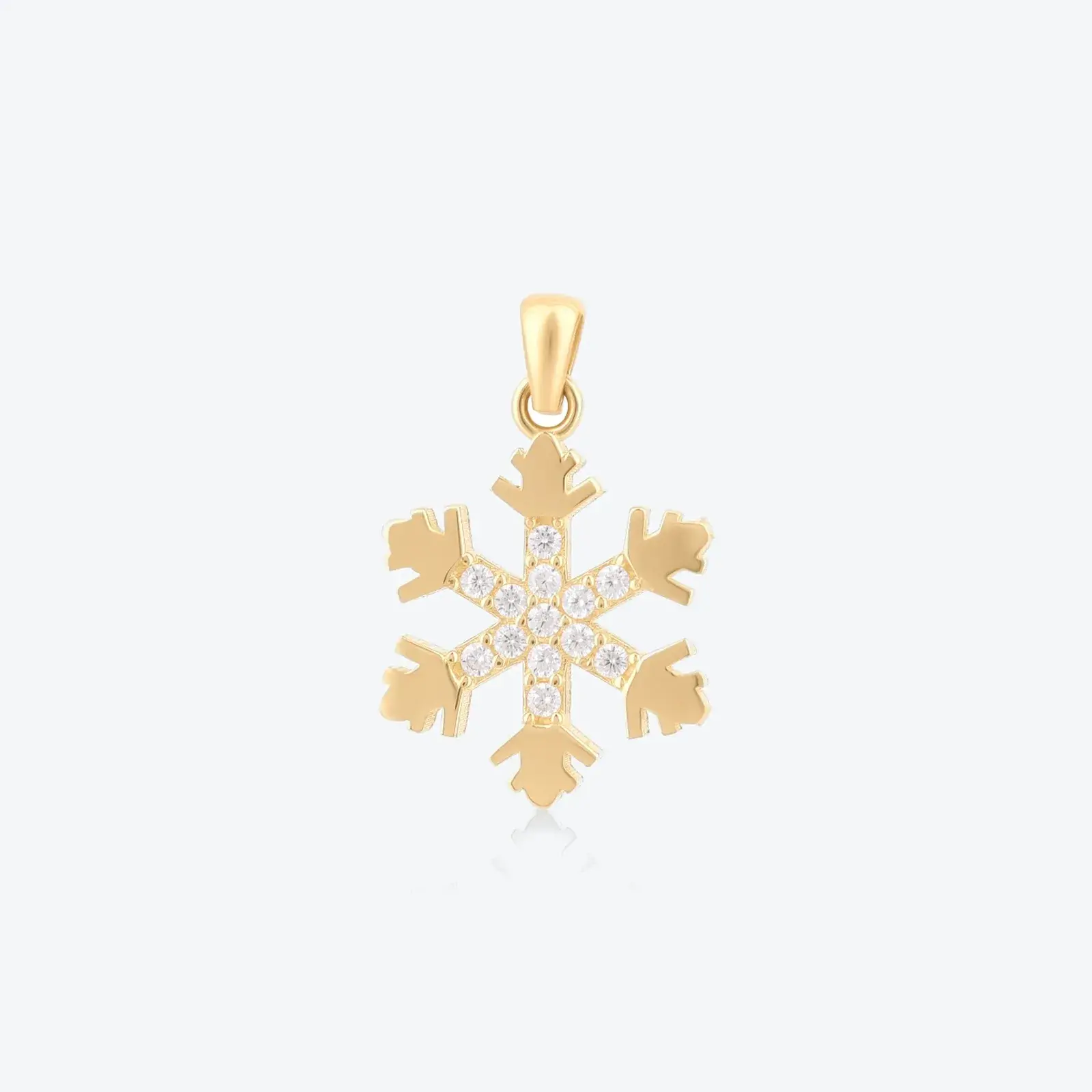 Pavé Snowflake Charm