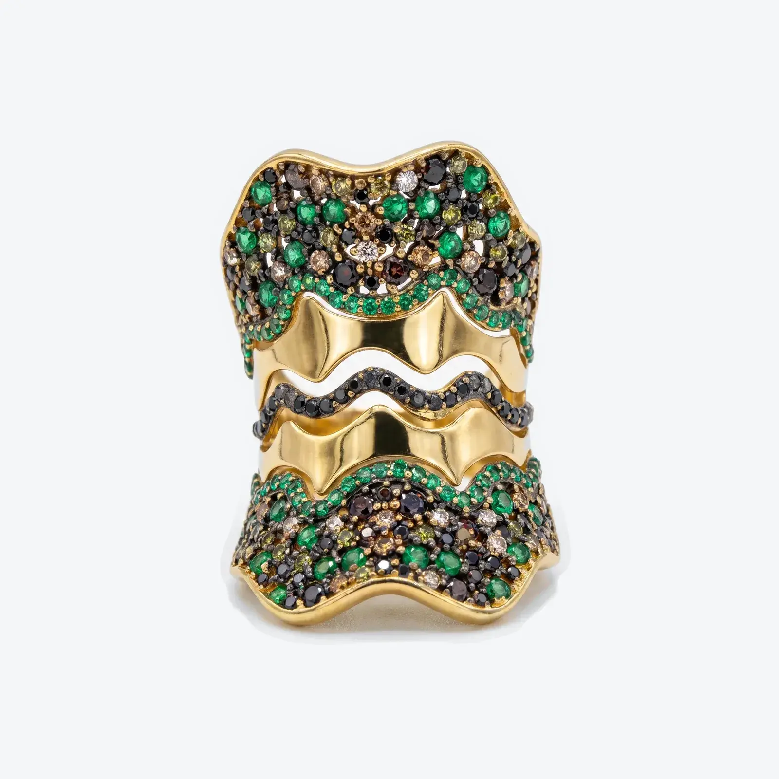 Pavé Splash Ring
