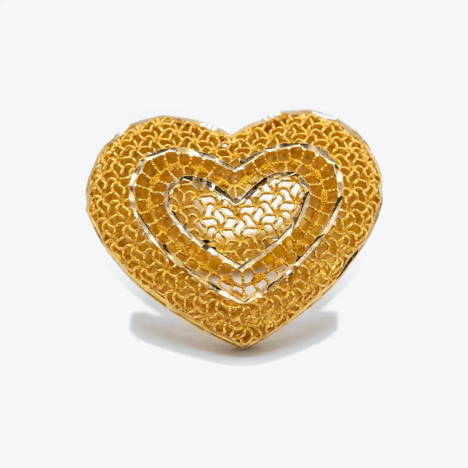 Puffy Heart Ring